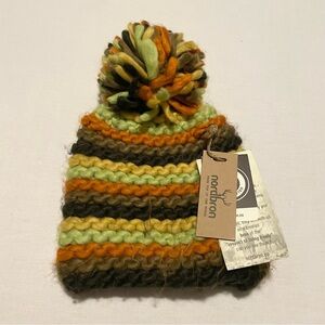Nordbron Kids Striped Knit Beanie Hat